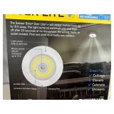 2 New Rechargeable Over Lite Motion Activated Wall / Ceiling Lights