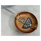 New 5 in 1 Copper Ceramic Coated 11 inch Frying Pan - Scuffed