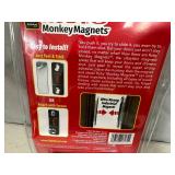 8 New Pairs of Ruby Monkey Magnets