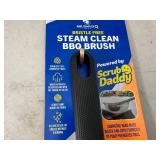 New Mr Bar-B-Q Scrub Daddy Bristle Free Steam Clean Grill Brush