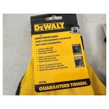 New Dewalt Leather Gloves and Coated Gripper Work Gloves - Size Medium