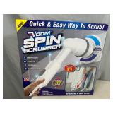 New Voom Spin Scrubber Battery Powered Rotating Scrub Brush