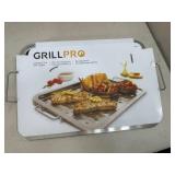 New Grill Pro Stainless Steel Flat Grill Topper Pan