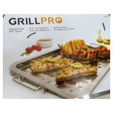 New Grill Pro Stainless Steel Flat Grill Topper Pan