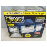 New Beyond Bright X3 Solar Powered Floodlight