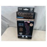 New Copper Fit Compression Socks - S/M