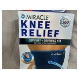 New Miracle Knee Relief Hot / Cold Gel Sleeve