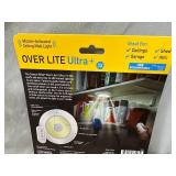 New Over Lite Ultra Motion Activated Wall/Ceiling Light - Rechargeable