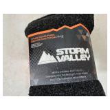 2 New Pairs of Storm Valley Mens Thermal Boot Socks