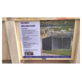 SDLANCH Galvanized Metal Livestock Shed Kit (SDLGM1220F)