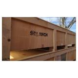 SDLANCH Galvanized Metal Livestock Shed Kit (SDLGM1220F)