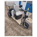 2026 SDLANCH Electric Tricycle Mini Golf Cart (IRGC40) BLACK!