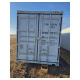 CIMU0881465 // 40 Ft Shipping Container with 4 Side Doors, 40HC, Single Trip