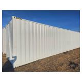 CIMU0881465 // 40 Ft Shipping Container with 4 Side Doors, 40HC, Single Trip