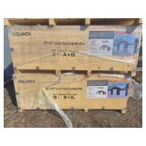 SDLANCH Triple Garage Metal Shed (SDL4230TGMS)