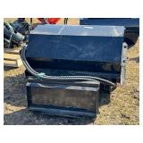 SDLANCH Mini Skid Steer 37 Inch Angle Sweeper Brush