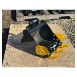 SDLANCH 40CM Toothed Bucket for Mini Excavator