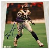 Cris Carter Autographed 8x10" Minnesota Vikings Football Photos