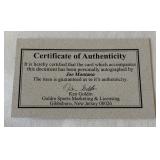 Joe Montana Autographed Limited Edition /10,000 Die Cut 1995 Upper Deck Salutes #JM-1 Football Card w/ COA