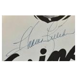 Harmon Killebrew Autographed Vintage Minnesota Twins Team Issued Baseball Photo