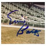 Ernie Banks Autographed 8x10" Baseball Photo
