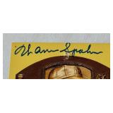 Warren Spahn Autographed National Baseball Hall of Fame Post Card