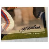 Y.A. Tittle Autographed 1997 Leaf School Drafts #9 Football Card