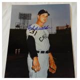 Hoyt Wilhelm Autographed 8x10" Baseball Photo
