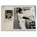 Billy Martin Autographed New York Yankeed Baseball Photo