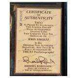 John Smoltz Autofraphed Limited Edition Baseball Card w/ COA