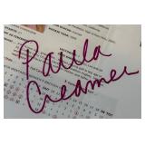 Paula Creamer Autographed LPGA Golf Profile Print