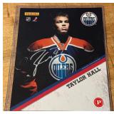 Taylor Hall Autographed 2010 Panini Hockey Photo