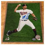 Eddie Rosario Autographed 8x10" Minnesota Twins Baseball Photo w/ COA