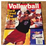 Jose Loiola Autographed 1997 Volleball Magazine