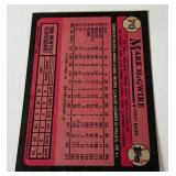 Mark McGwire Autographed 1989 Topps #70 Baseball Card
