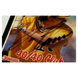 Jose Canseco Autographed 1989 Donruss 40/40 #643 Baseball Card