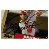 Barry Larkin Autographed RC 1987 Topps #648 Rookie Baseball Card