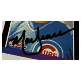 Mark Grace Autographed 1989 Donruss #255 Baseball Card