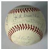 1964 Minnesota Twins Team Signed Baseball - ~33 Autographs - Killebrew, Oliva, Versalles, Allison, Kaat, Pascual, Perry, Grant, Mele, Rollins, Zimmerman, Kindall, Kostro, Naragon, Allen, Goryl, and mo