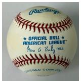 Rollie Fingers Autographed Baseball Inscribed "HOF 92" Rawlings OALB budig Ball