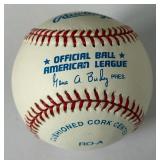 Johnny Blanchard Autographed Baseball Inscribed "1961 