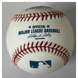 Francisco Lindor Autographed Baseball Rawlings OMLB Selig Ball