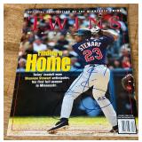 Shannon Stewart Autographed Minnesota Twins Baseball Magazine