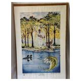 Kent Hrbek Artist Signed Limited Edition /750 Minnesota Twins Print / Poster 23x35"