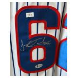 Jose Quintana Autographed w/ Beckett COA Chicago Cubs Baseball Jerssey