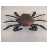 Hand Carved Wooden Crab Trinket Box