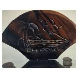 Hand Carved Wooden Crab Trinket Box