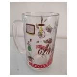 *Rare* Vintage 1950s Hazel Atlas BBQ Mugs & Matching Serving Tray