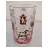 *Rare* Vintage 1950s Hazel Atlas BBQ Mugs & Matching Serving Tray