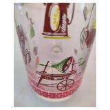 *Rare* Vintage 1950s Hazel Atlas BBQ Mugs & Matching Serving Tray